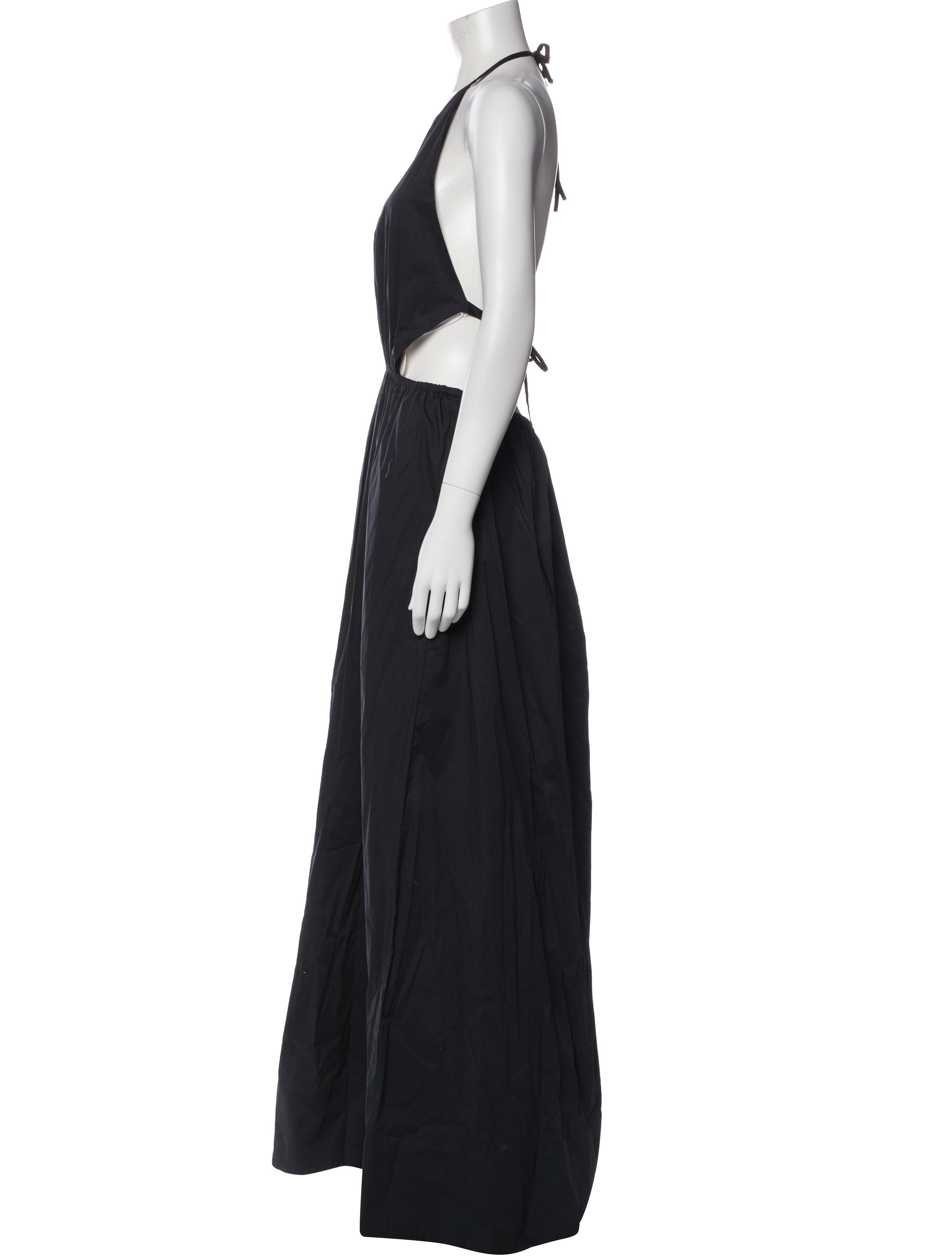 Staud Halterneck Long Dress w/ Tags