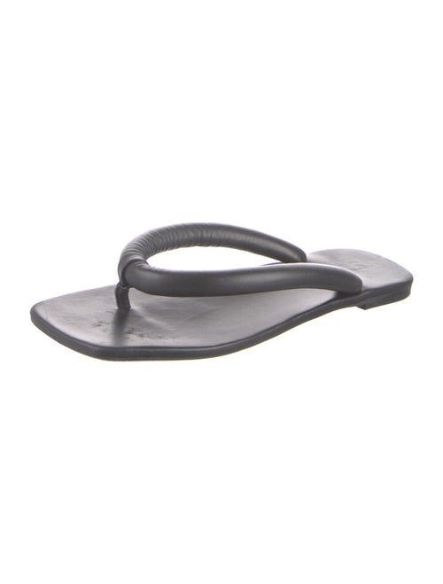 Staud Leather Flip Flops