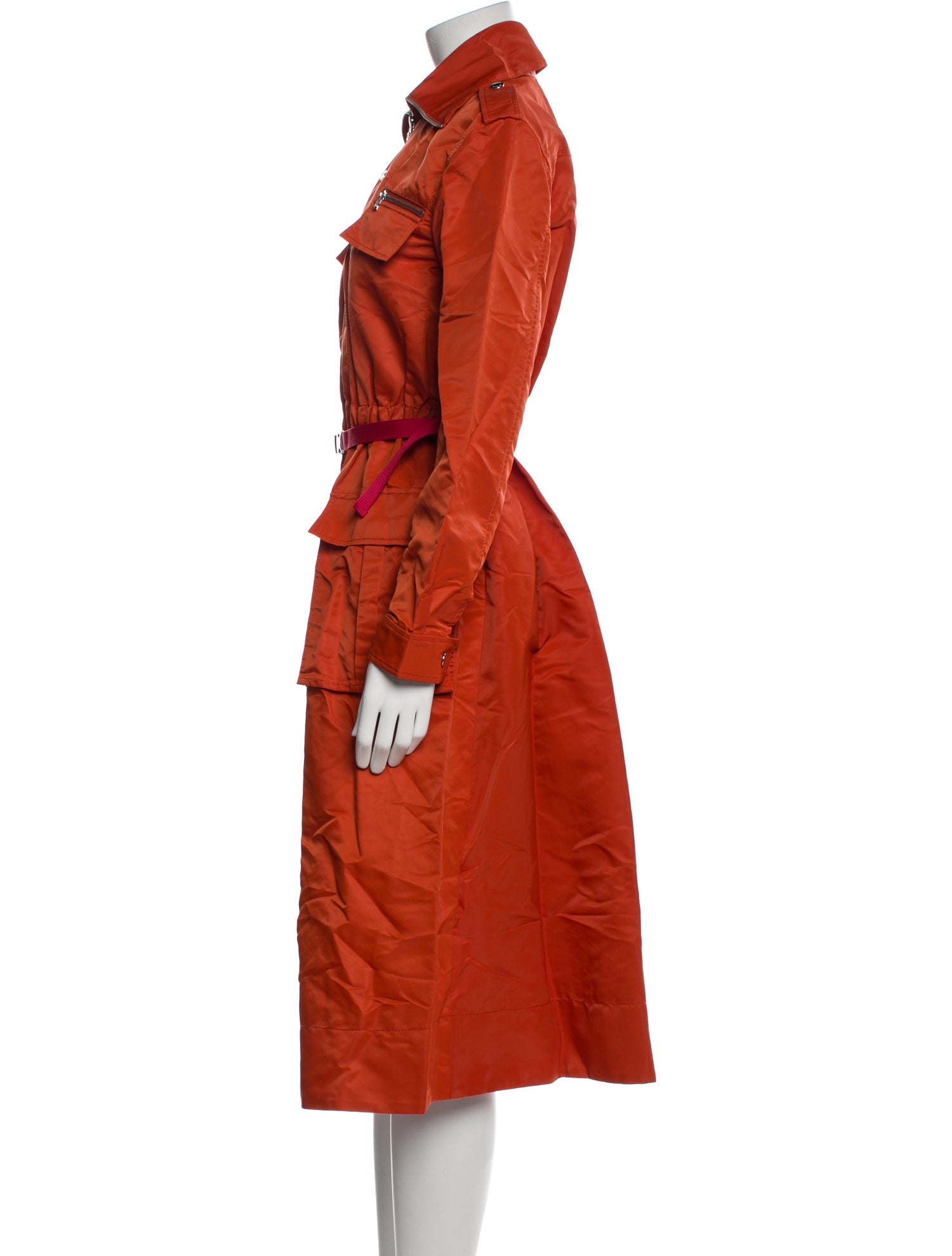 Staud Nylon Midi Length Dress