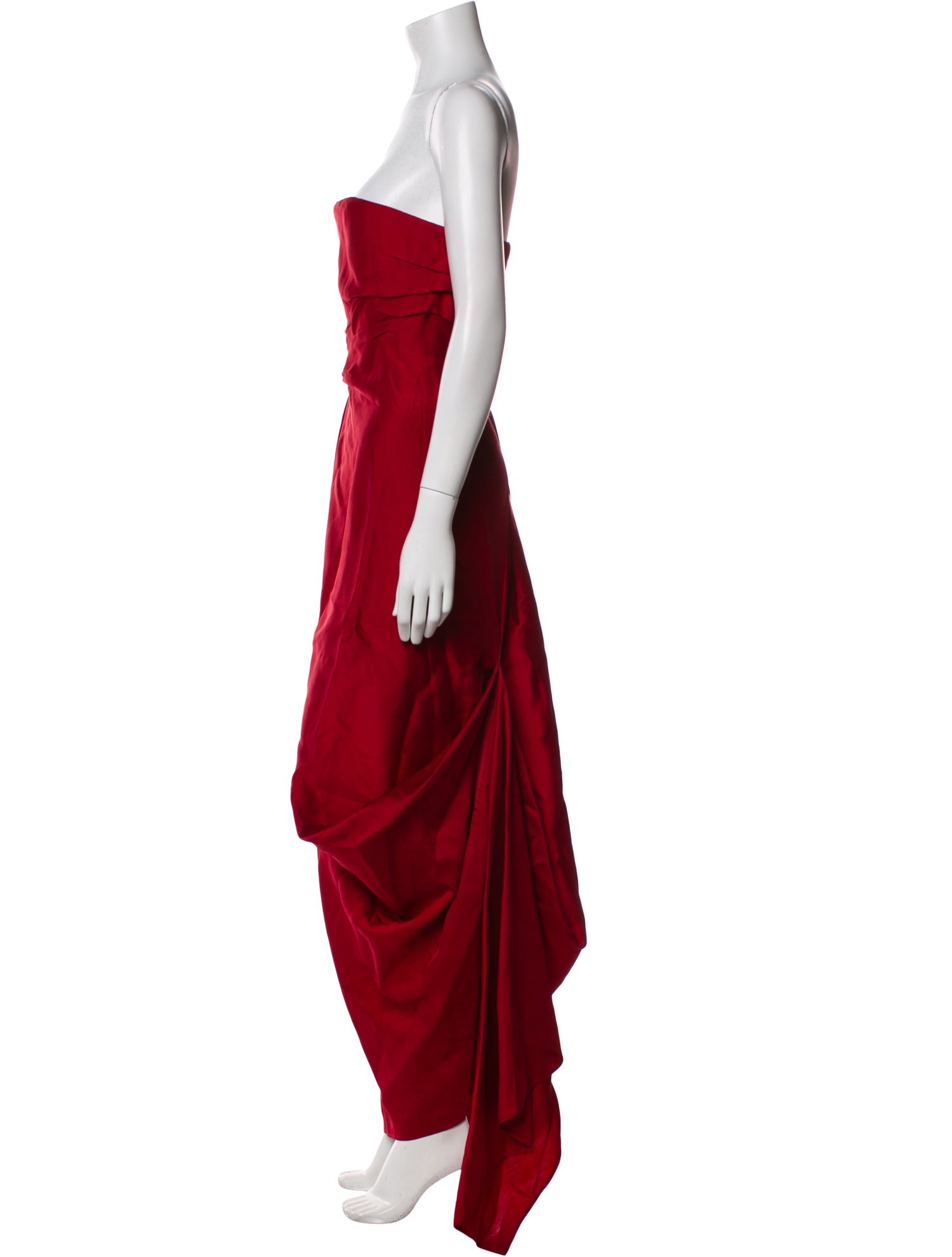 Staud Silk Long Dress