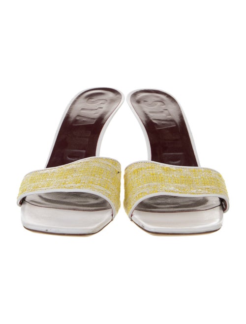 Staud Animal Print Slides