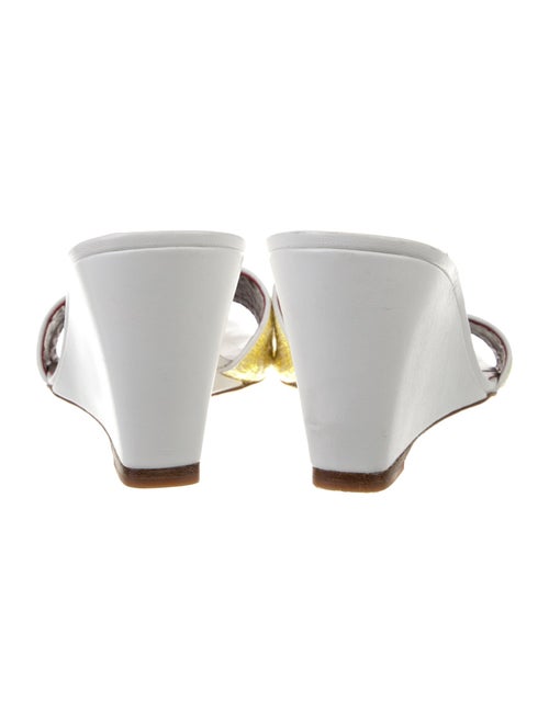 Staud Animal Print Slides