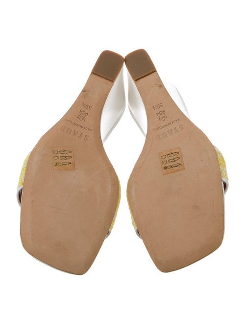 Staud Animal Print Slides