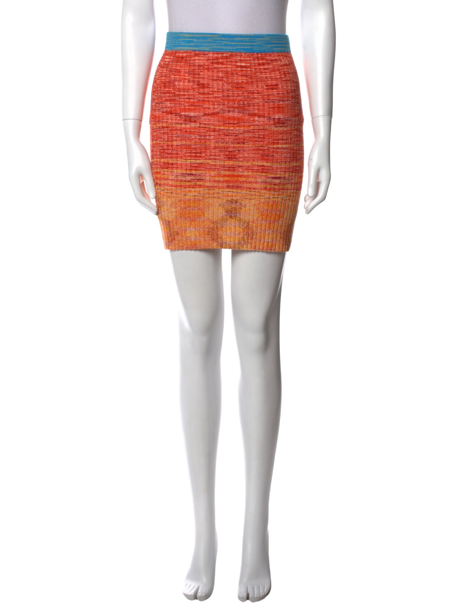 Staud Striped Mini Skirt