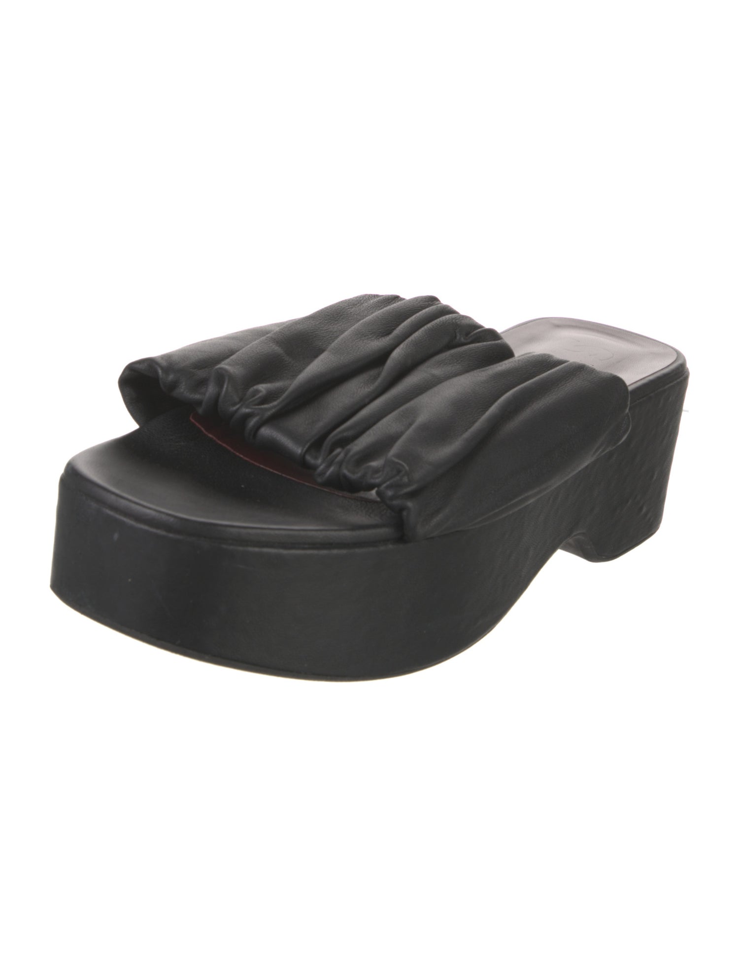 Staud Leather Slides