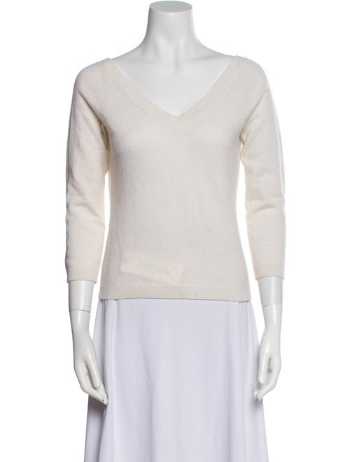 Staud Cashmere V-Neck Sweater