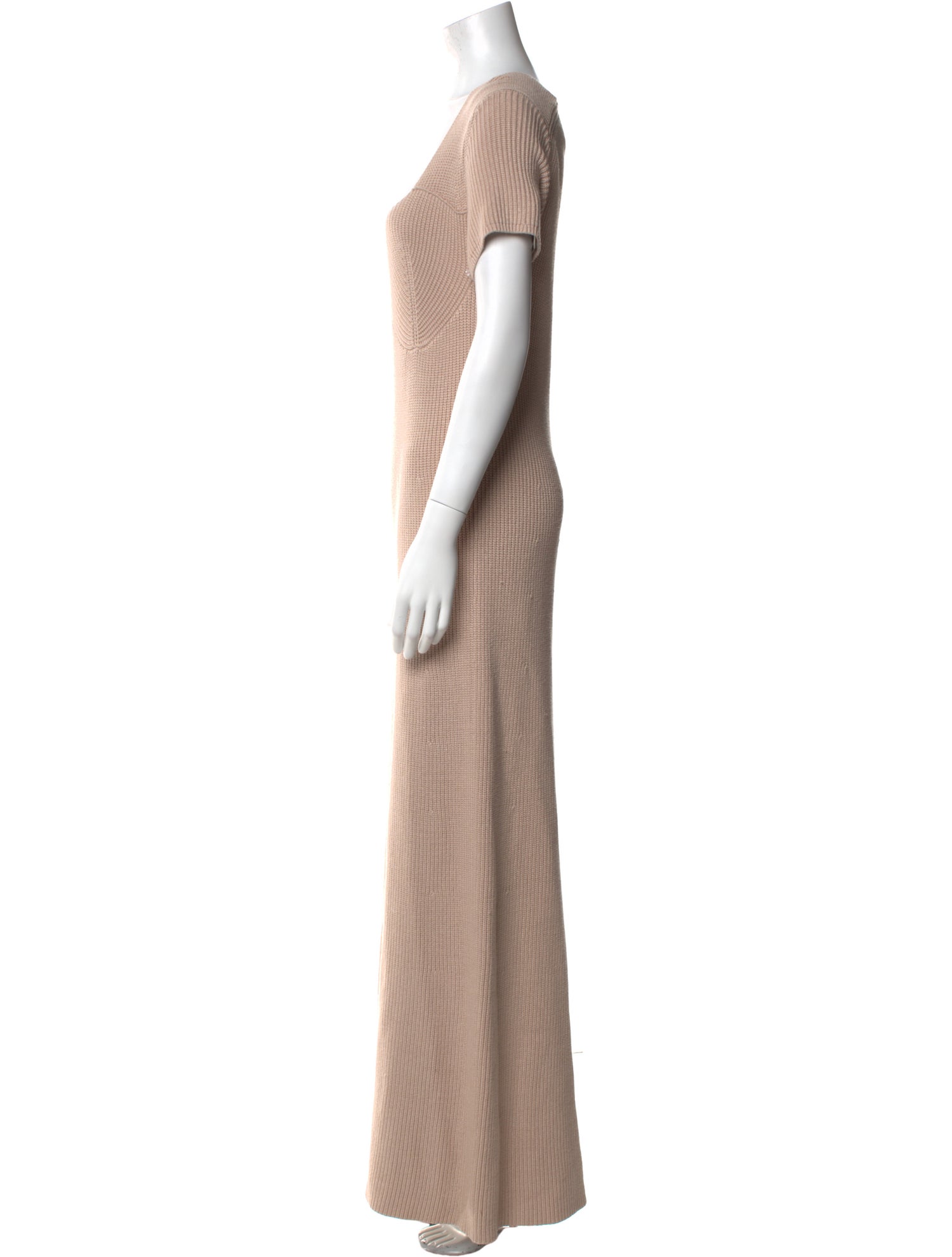 Staud V-Neck Long Dress w/ Tags