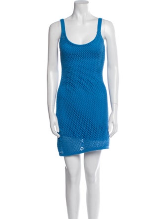 Staud Printed Mini Dress