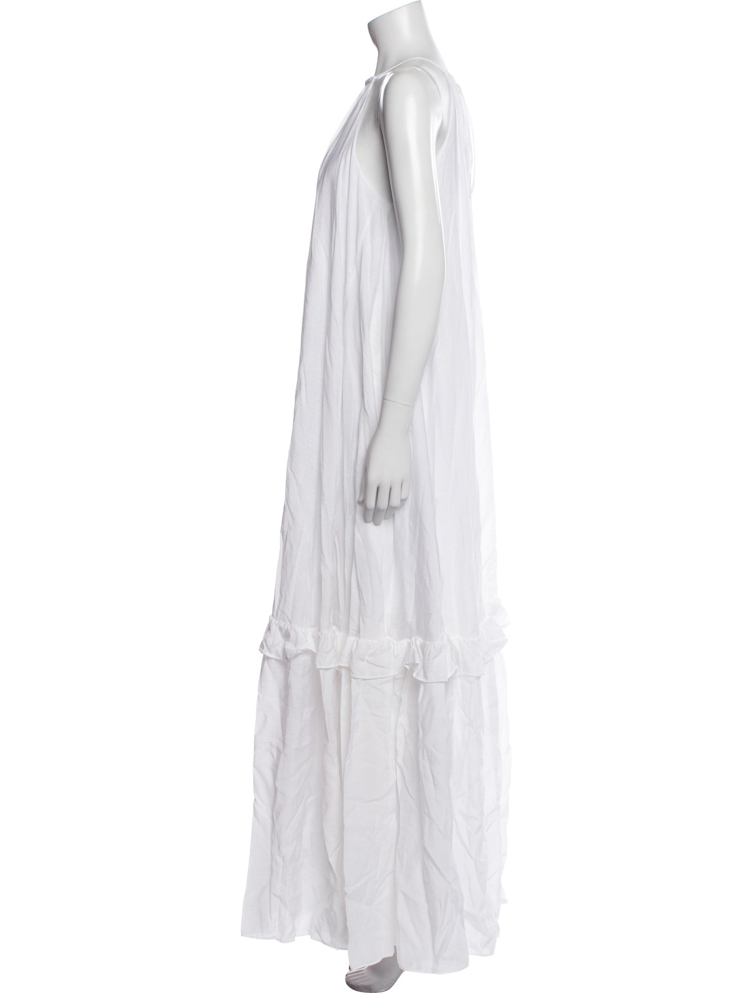 Staud Halterneck Long Dress