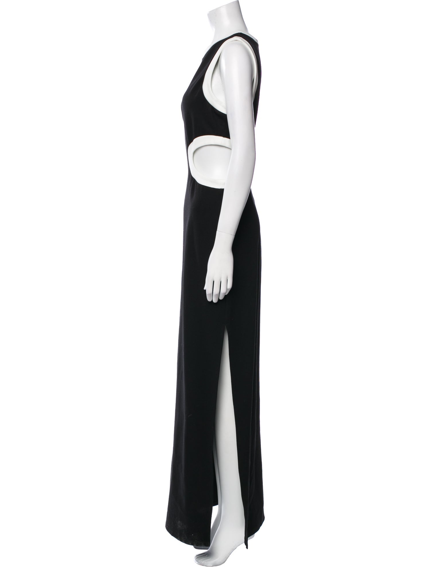 Staud Scoop Neck Long Dress