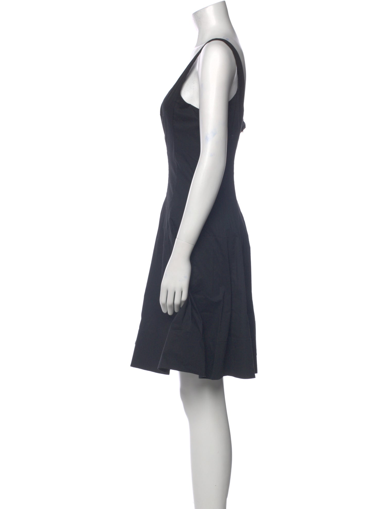 Staud Square Neckline Mini Dress