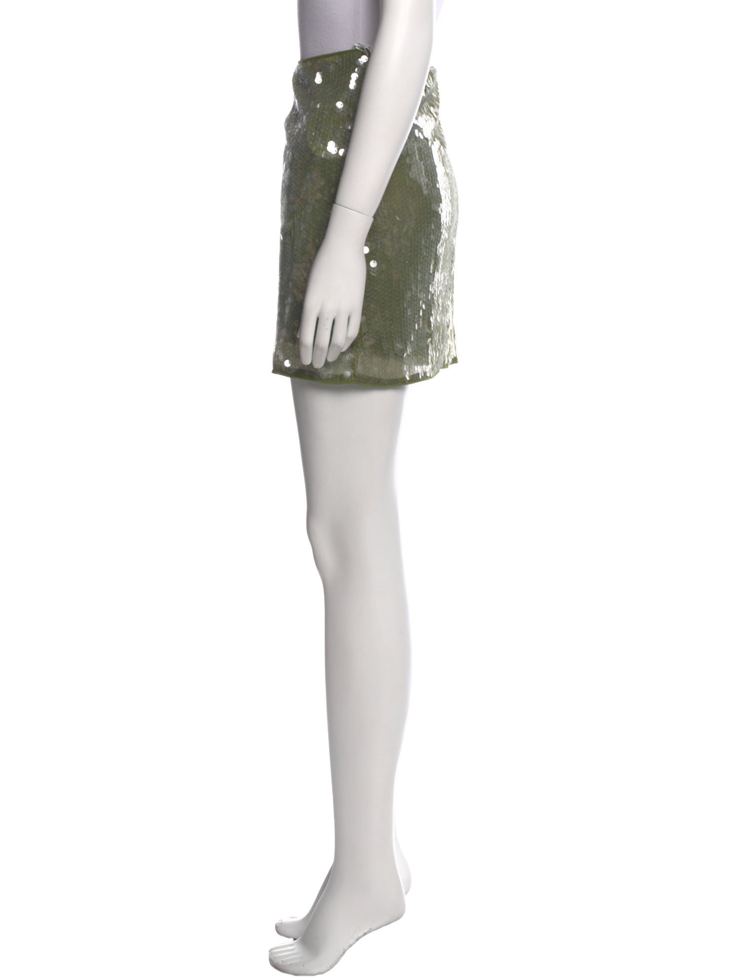 Staud Sequin Embellishments Mini Skirt w/ Tags