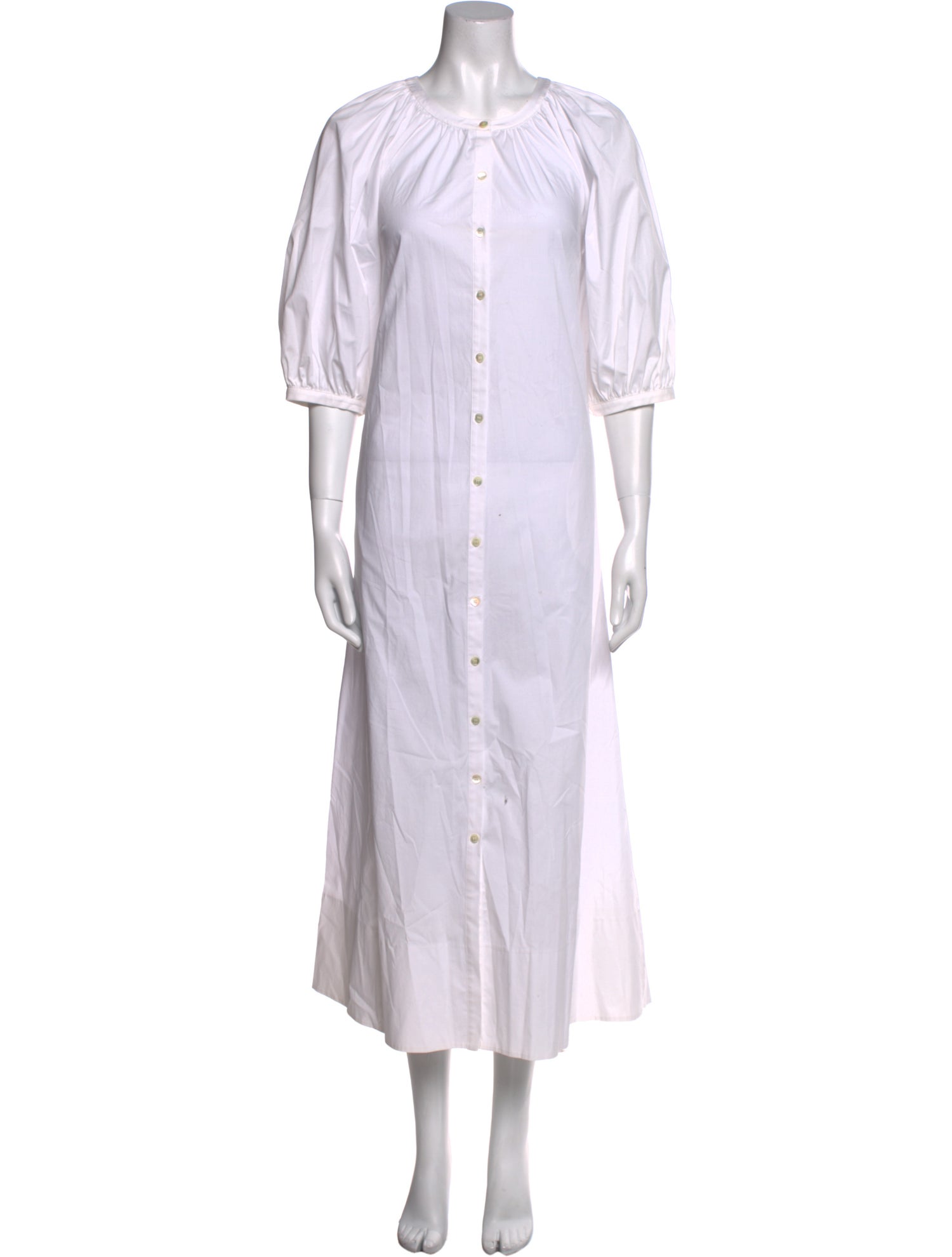 Staud Crew Neck Long Dress