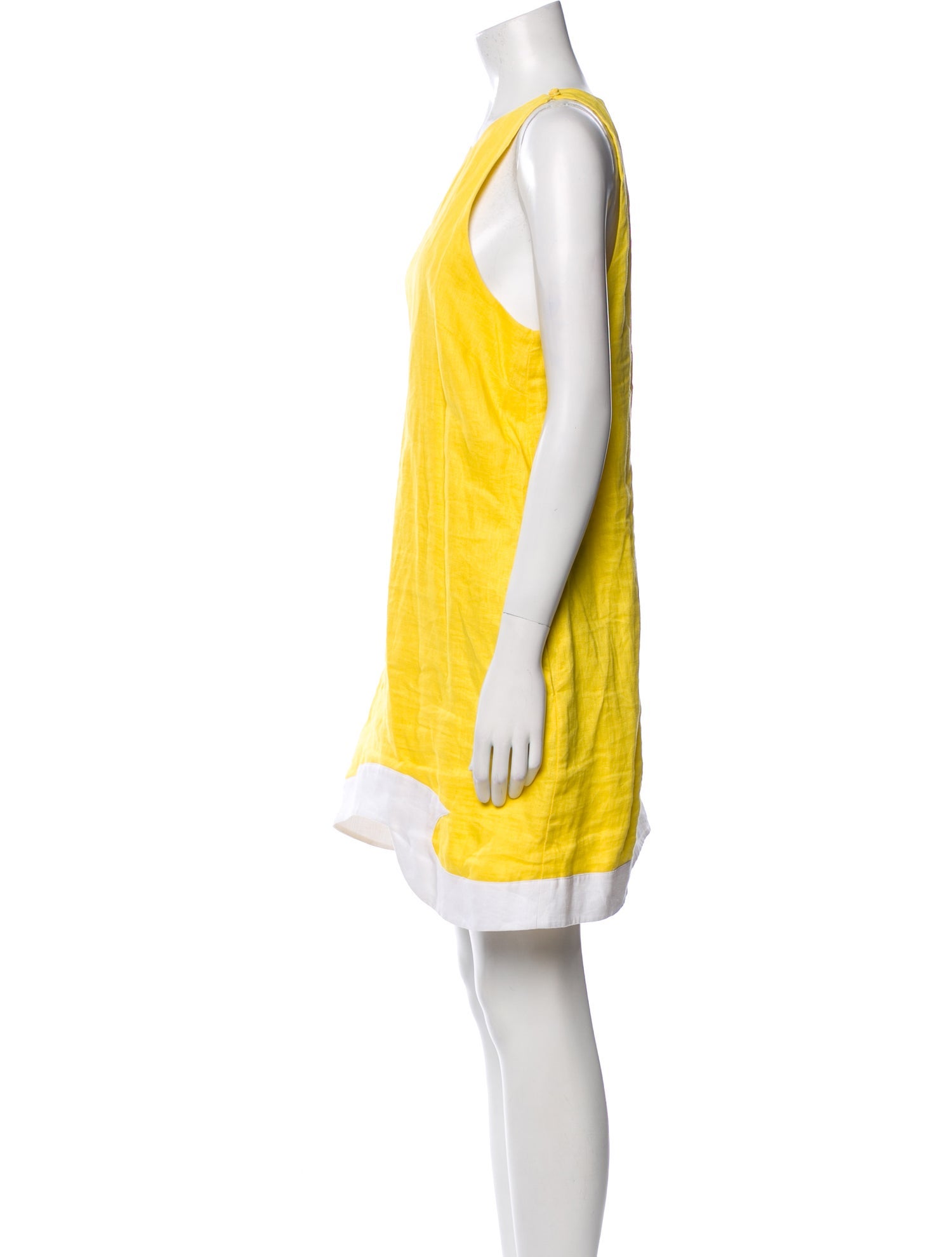 Staud Linen Knee-Length Dress