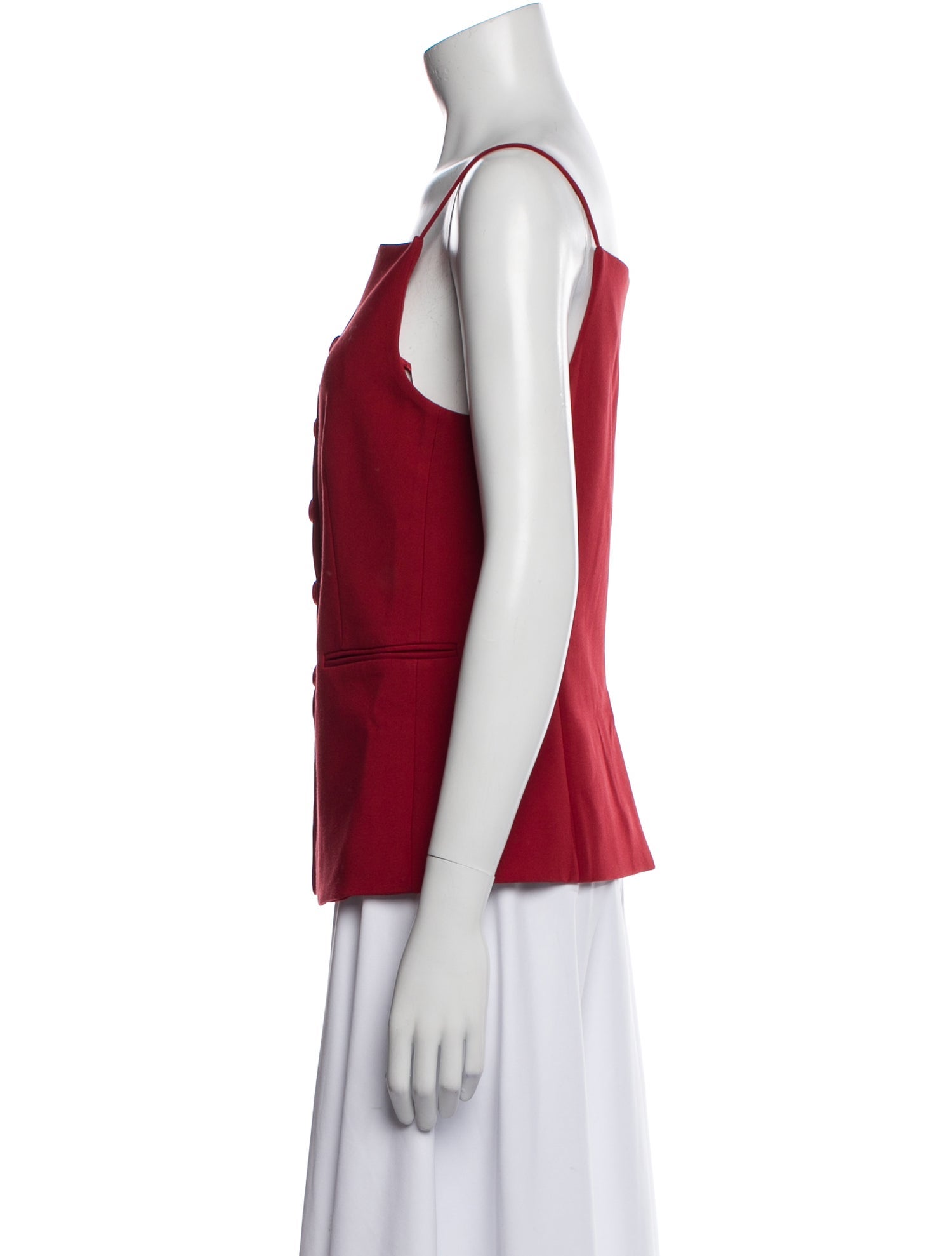 Staud Square Neckline Sleeveless Top w/ Tags