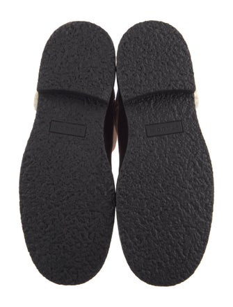 Staud Suede Colorblock Pattern Boots