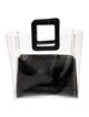 Staud PVC Top Handle Bag