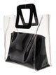 Staud PVC Top Handle Bag
