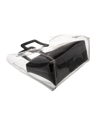 Staud PVC Top Handle Bag
