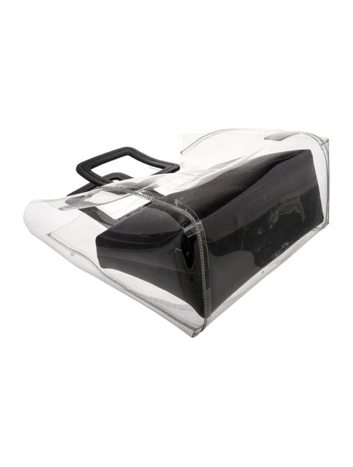 Staud PVC Top Handle Bag