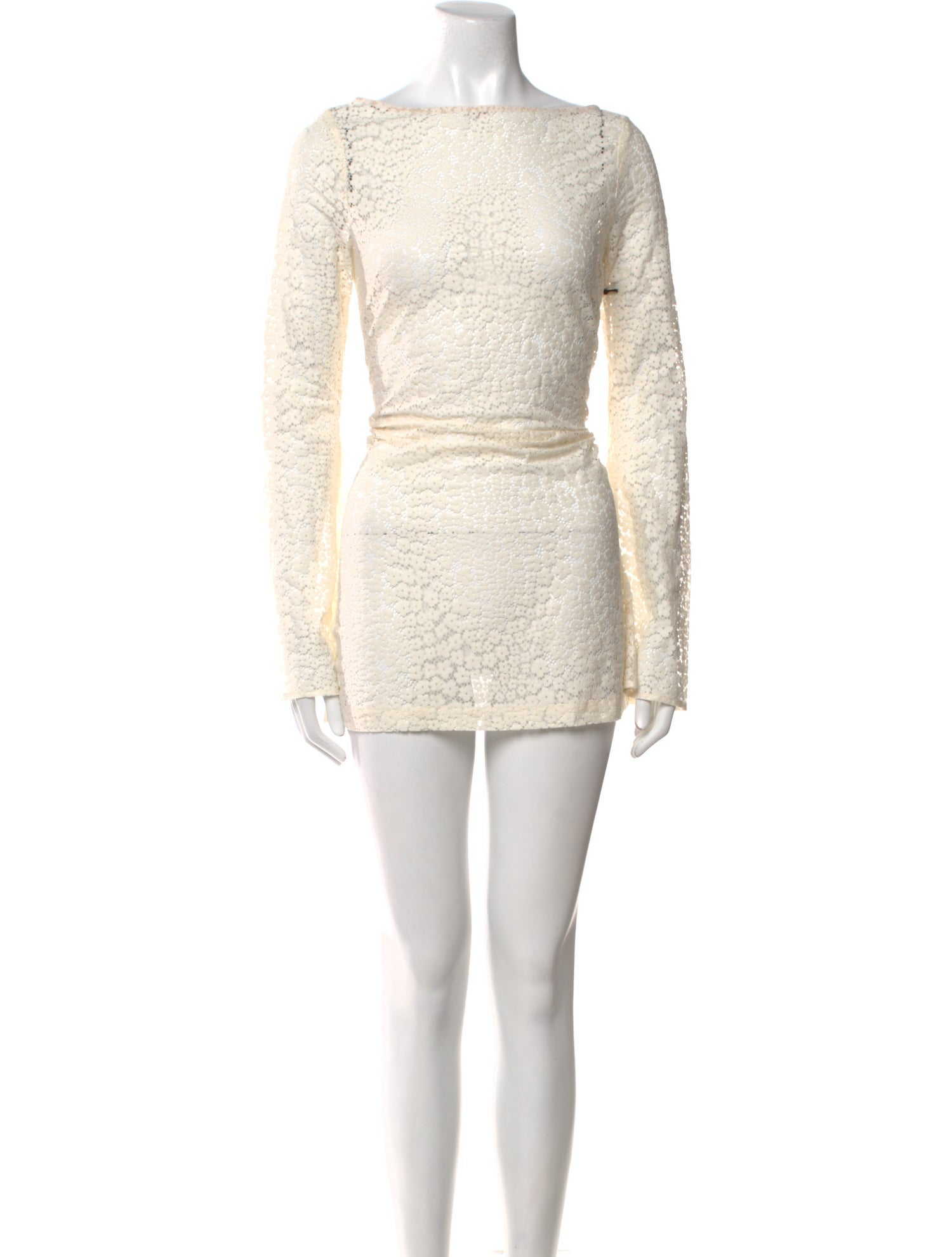 Staud Bateau Neckline Mini Dress w/ Tags