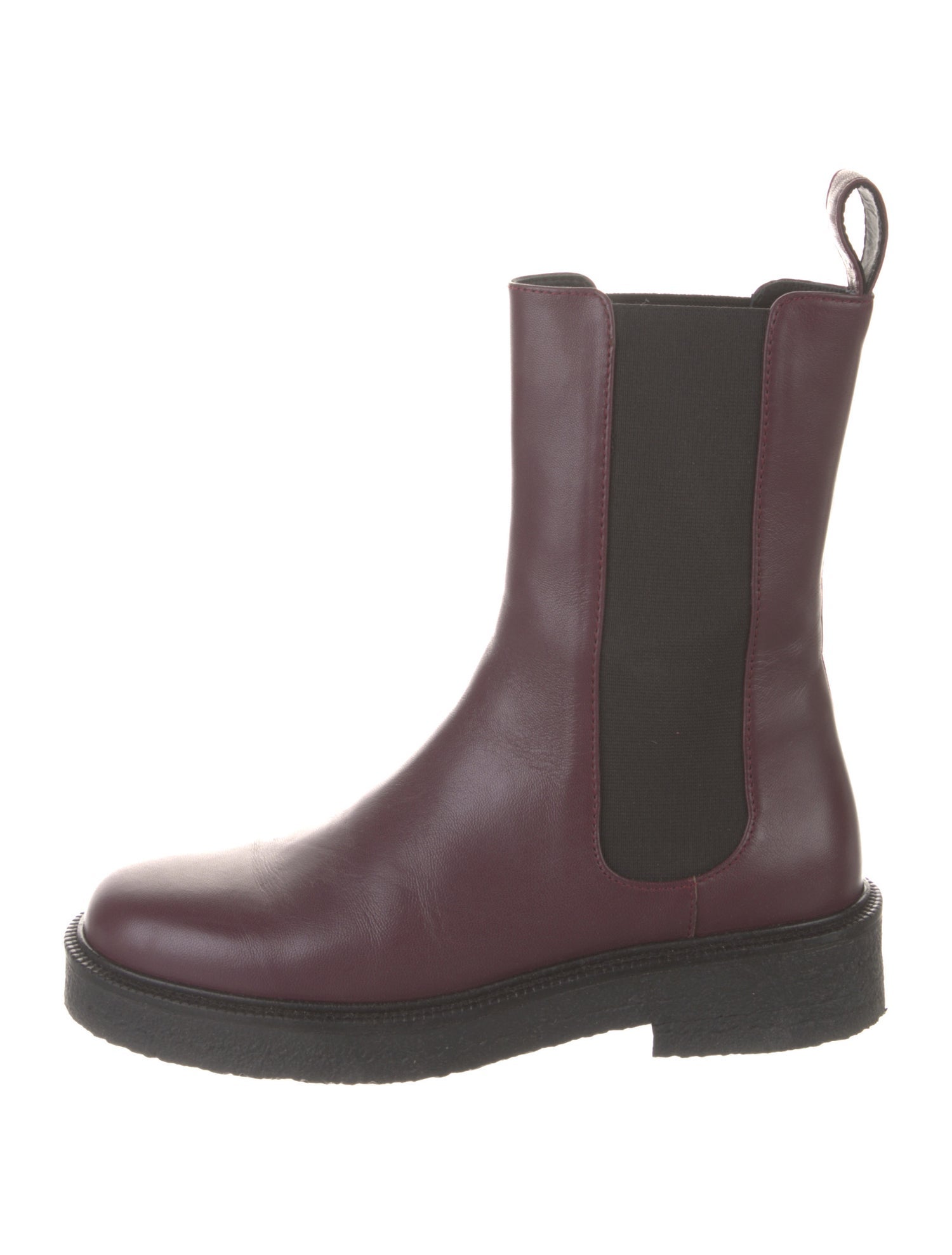 Staud Leather Chelsea Boots