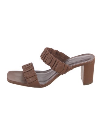Staud Leather Slides