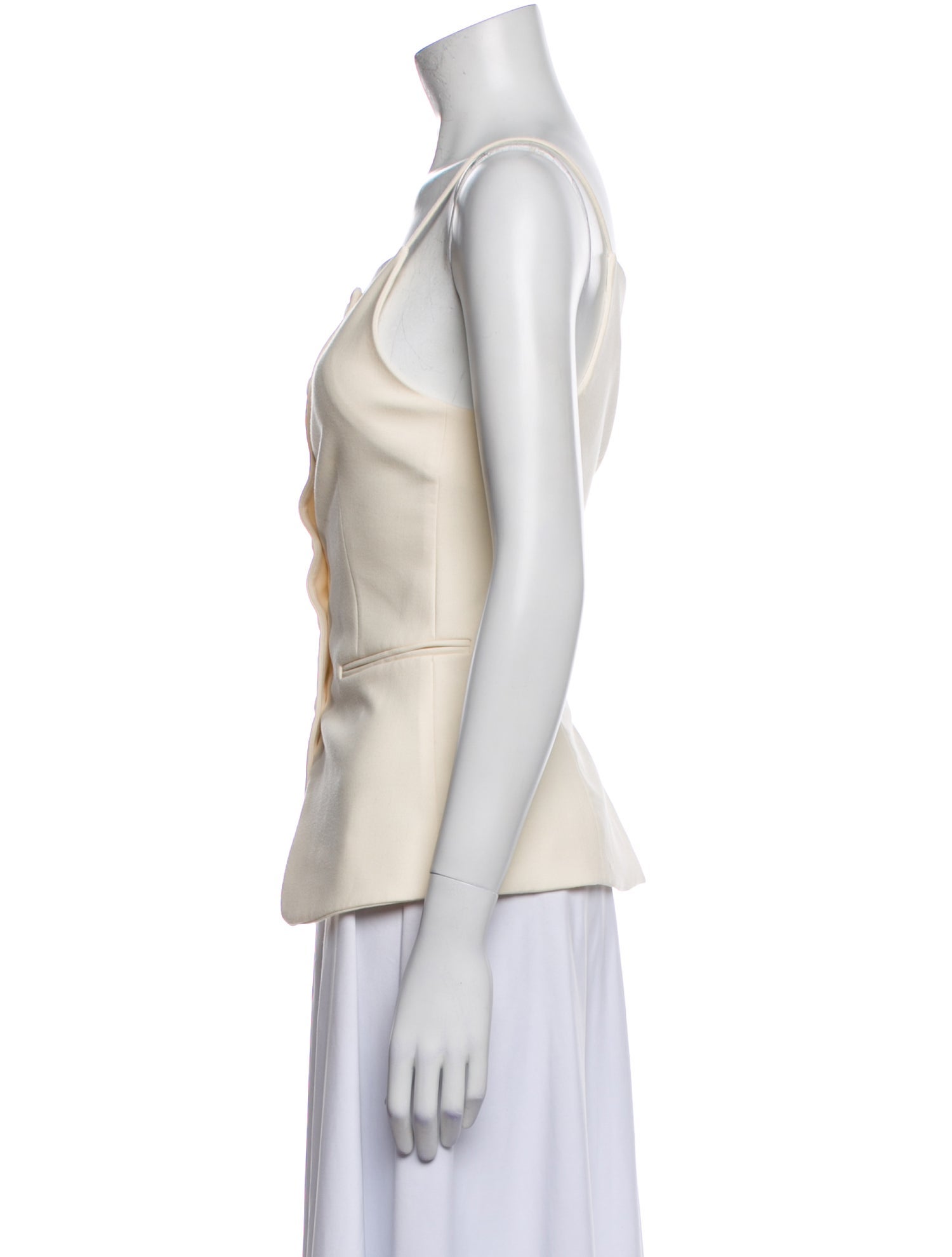 Staud Square Neckline Sleeveless Top