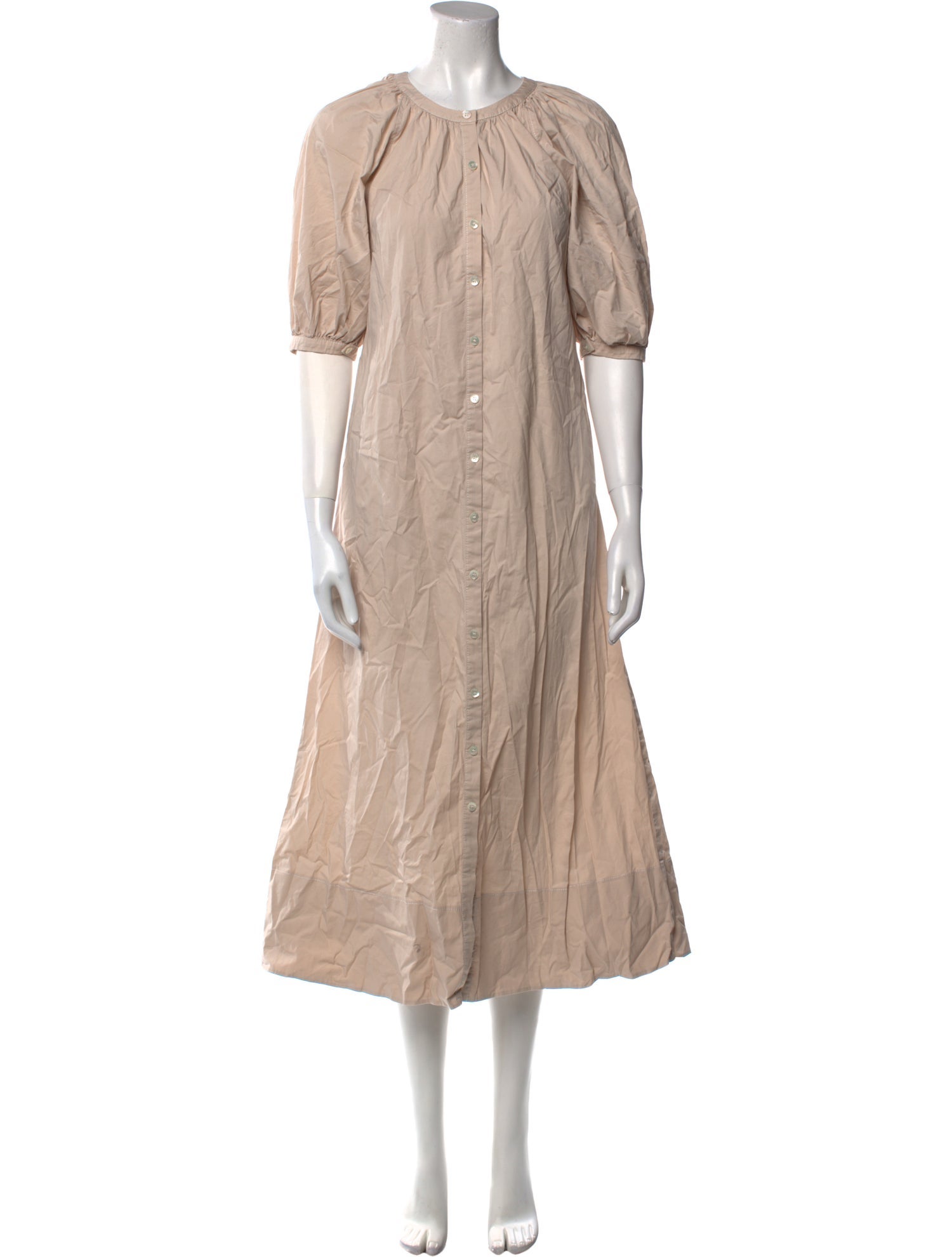 Staud Crew Neck Long Dress