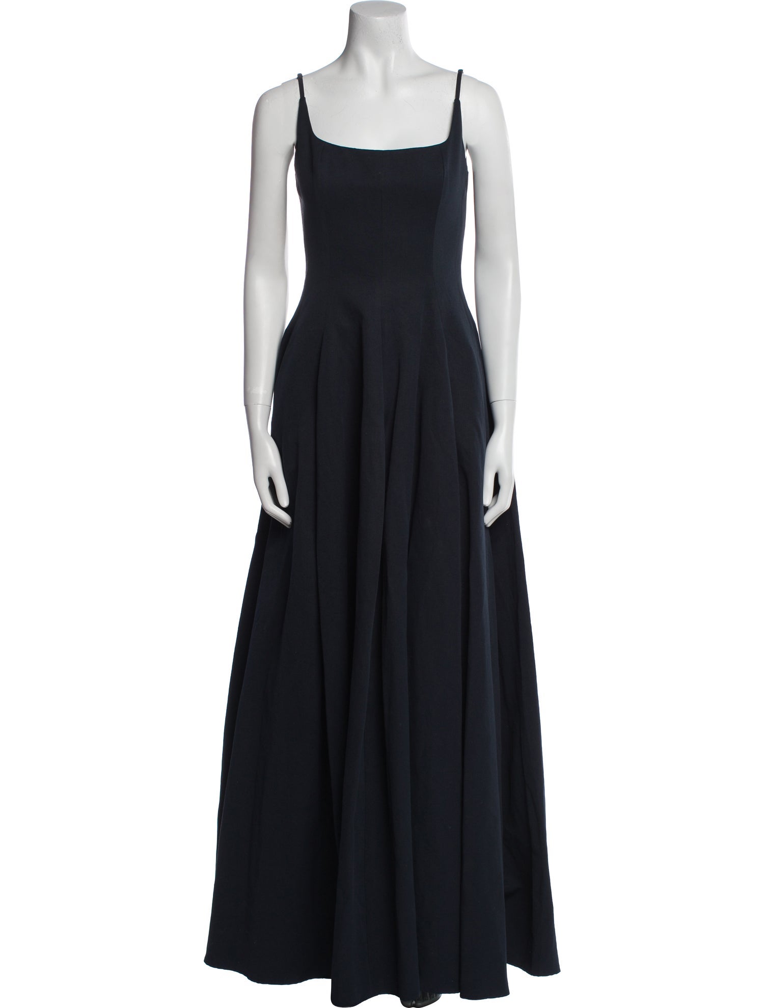 Staud Square Neckline Long Dress