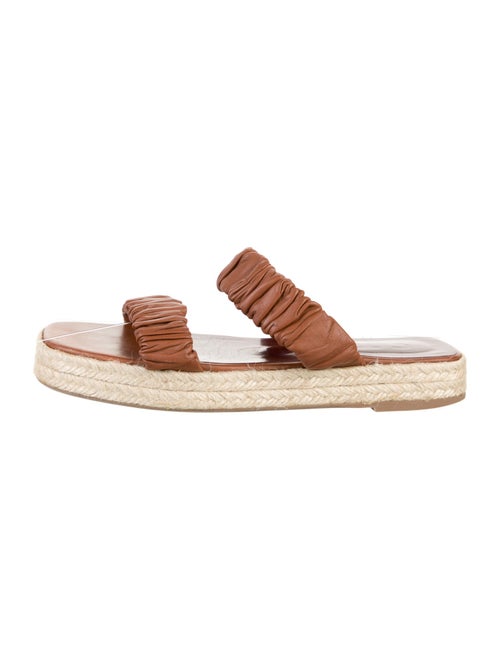 Staud Leather Espadrilles