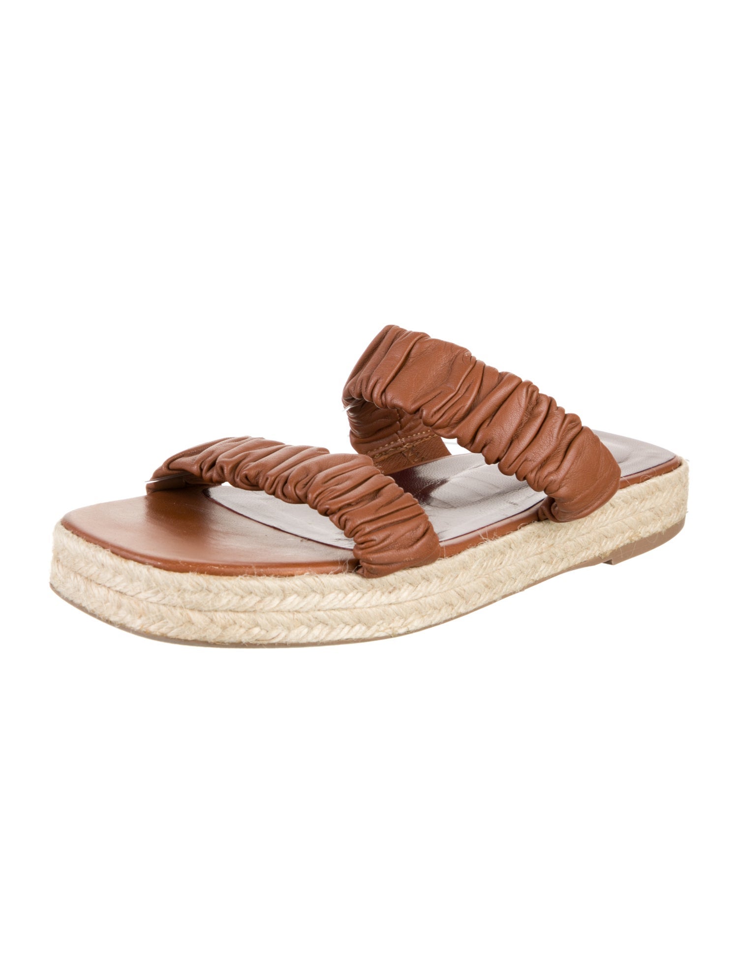 Staud Leather Espadrilles