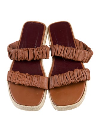 Staud Leather Espadrilles