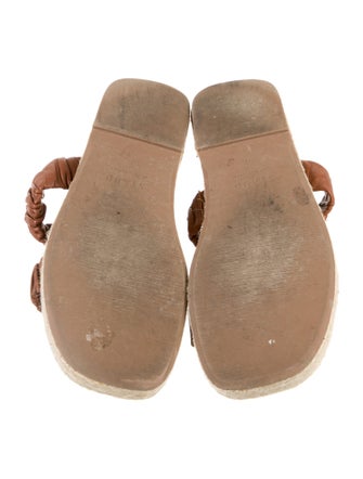 Staud Leather Espadrilles