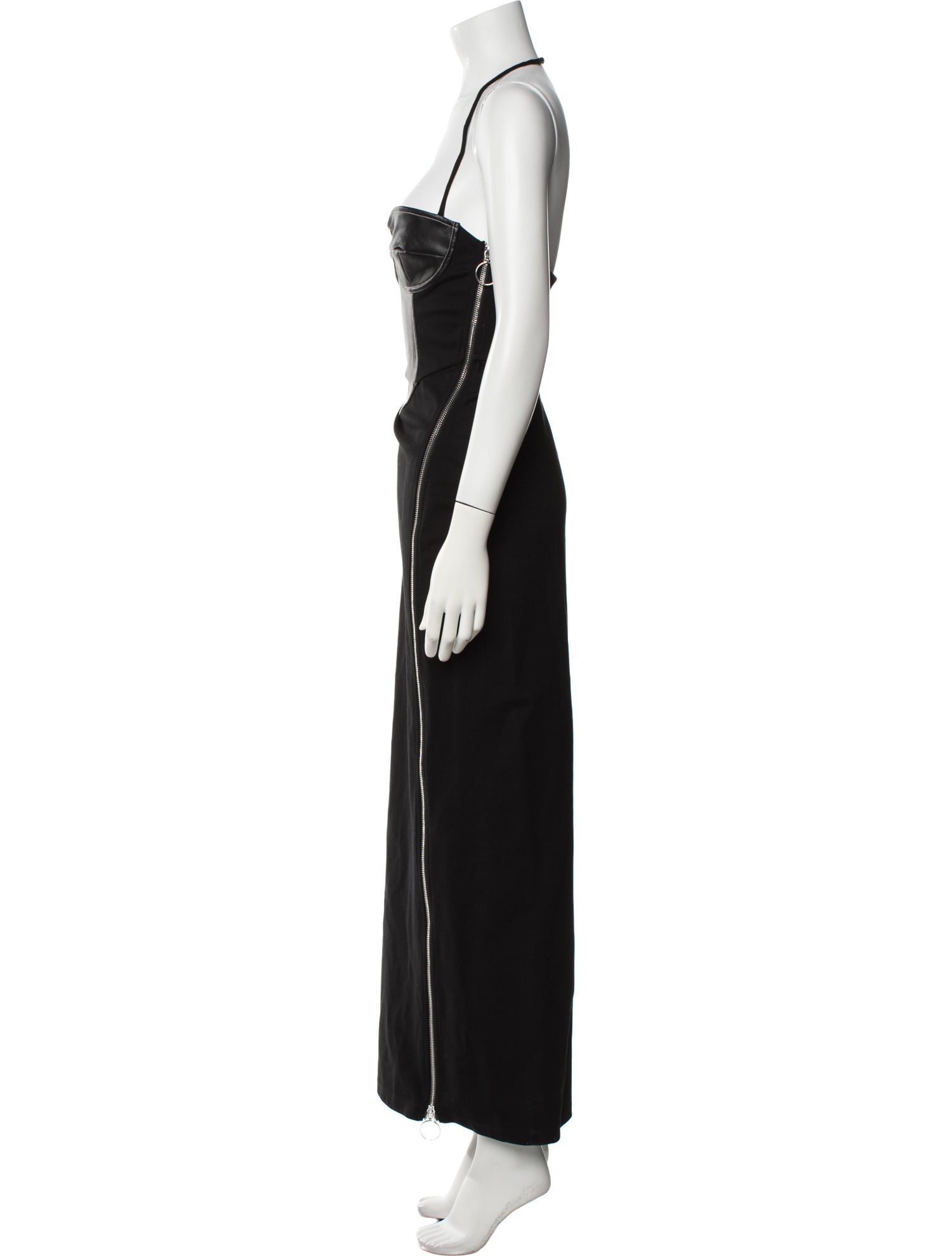 Staud Square Neckline Long Dress