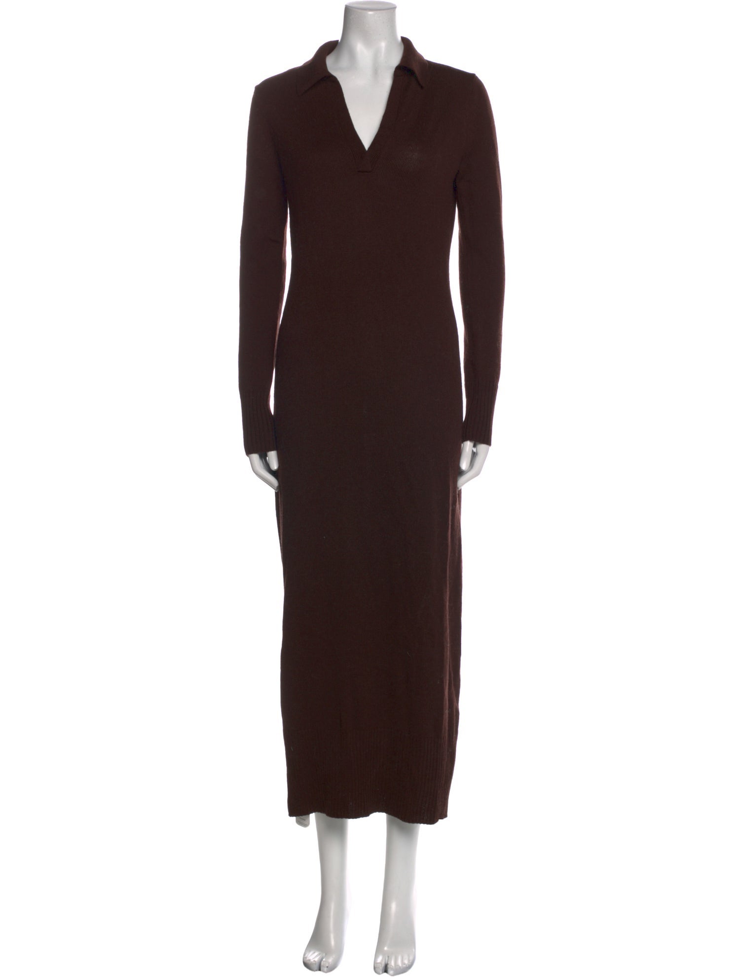 Staud Merino Wool Long Dress