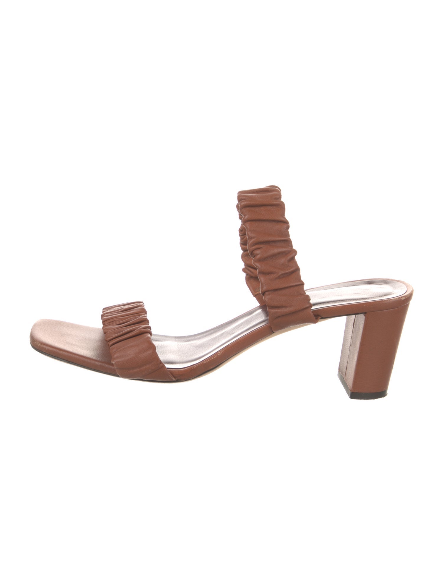 Staud Leather Slingback Sandals