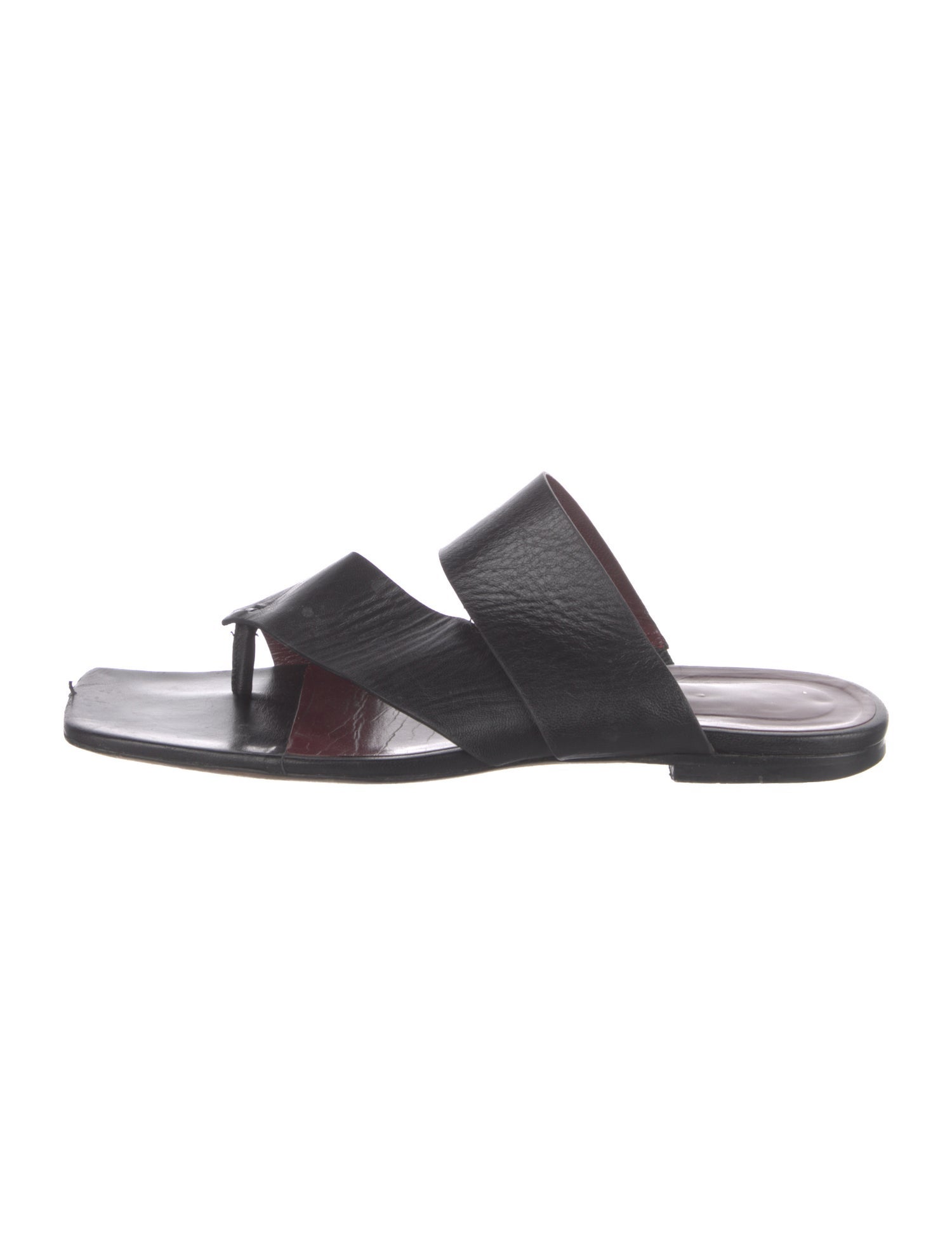Staud Leather Slides