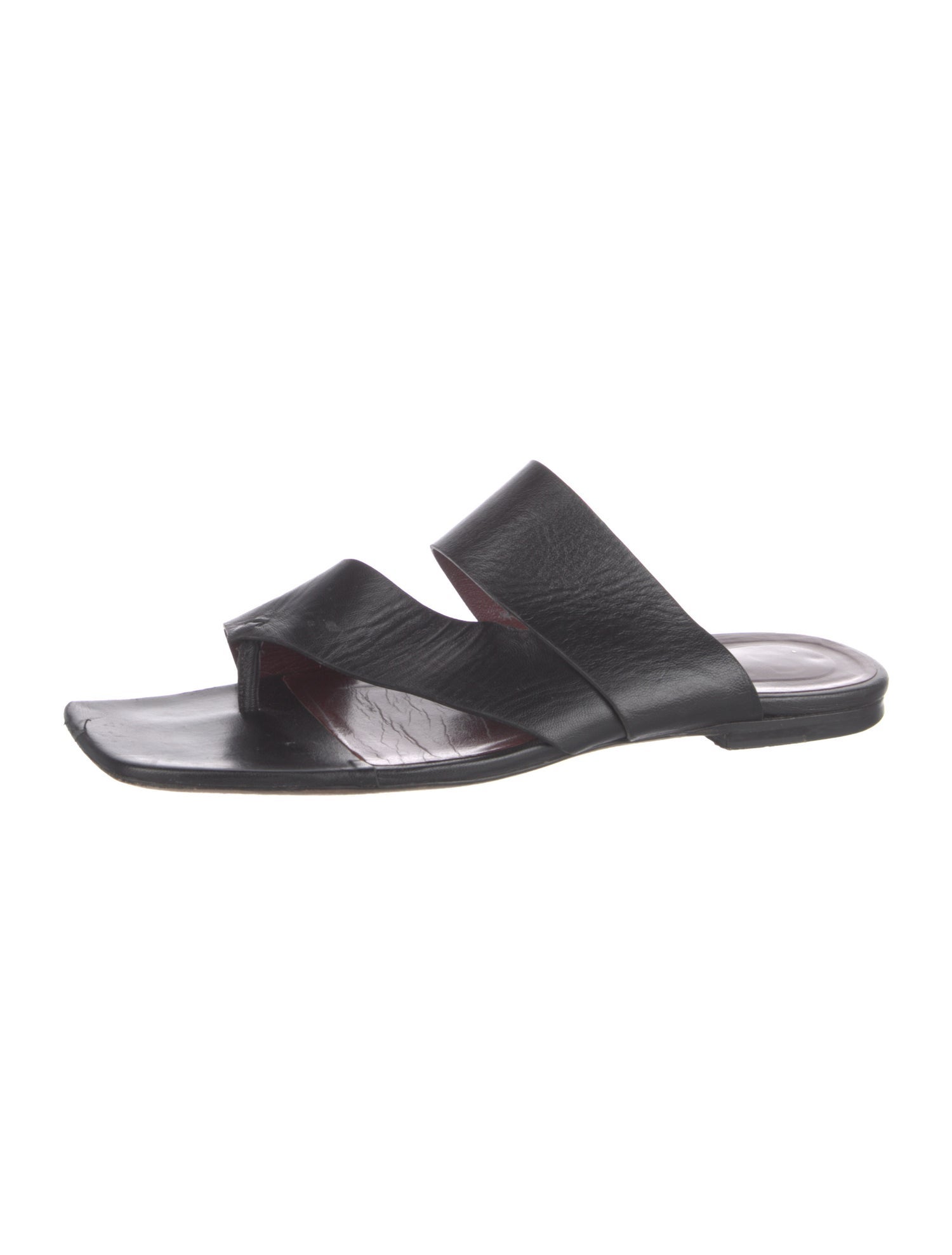 Staud Leather Slides