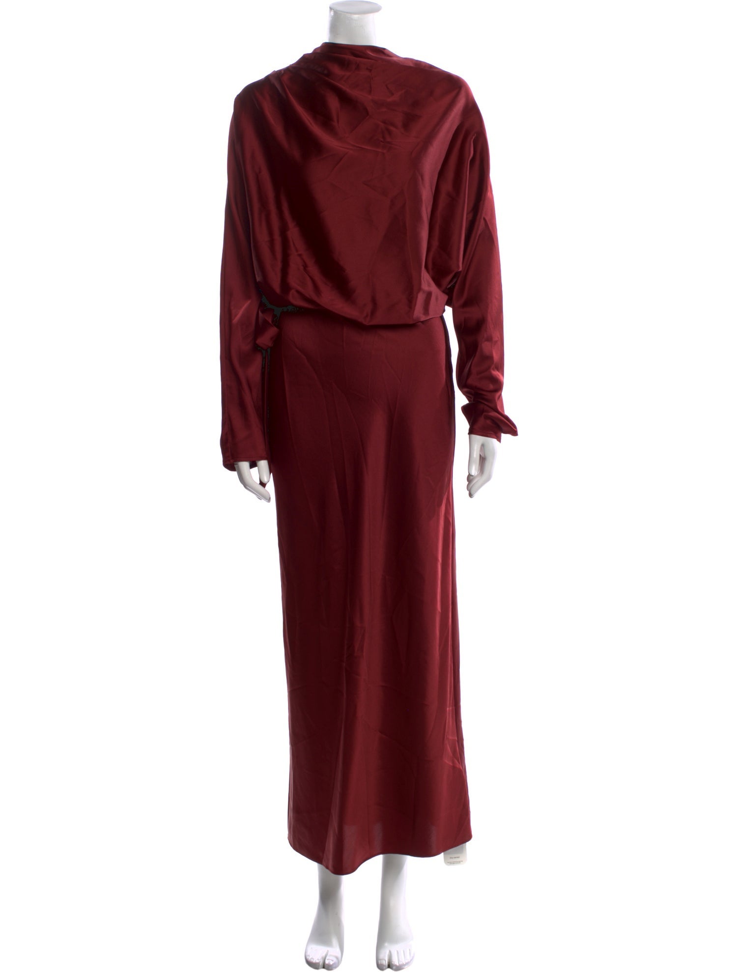Staud Silk Long Dress