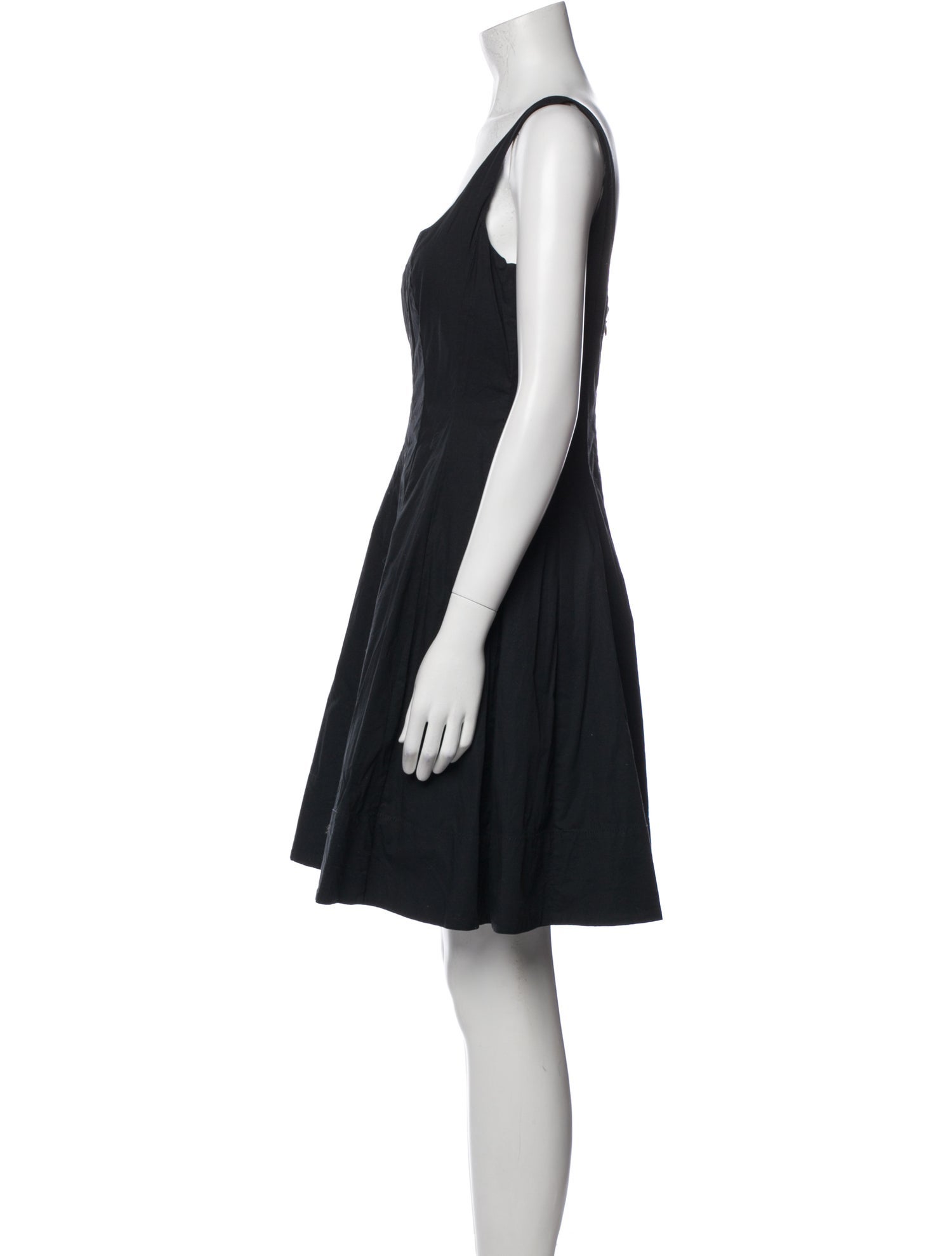 Staud Square Neckline Mini Dress