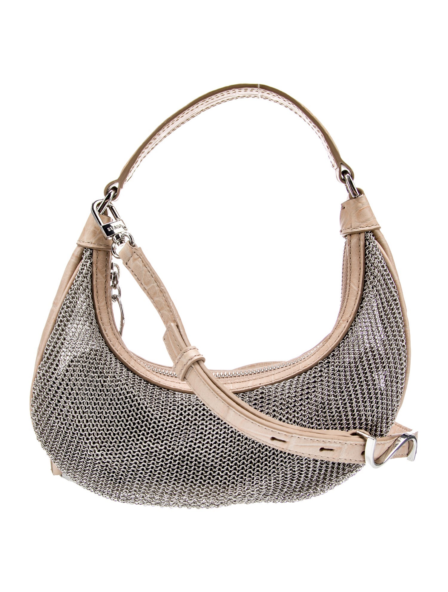 Staud Metal Top Handle Bag