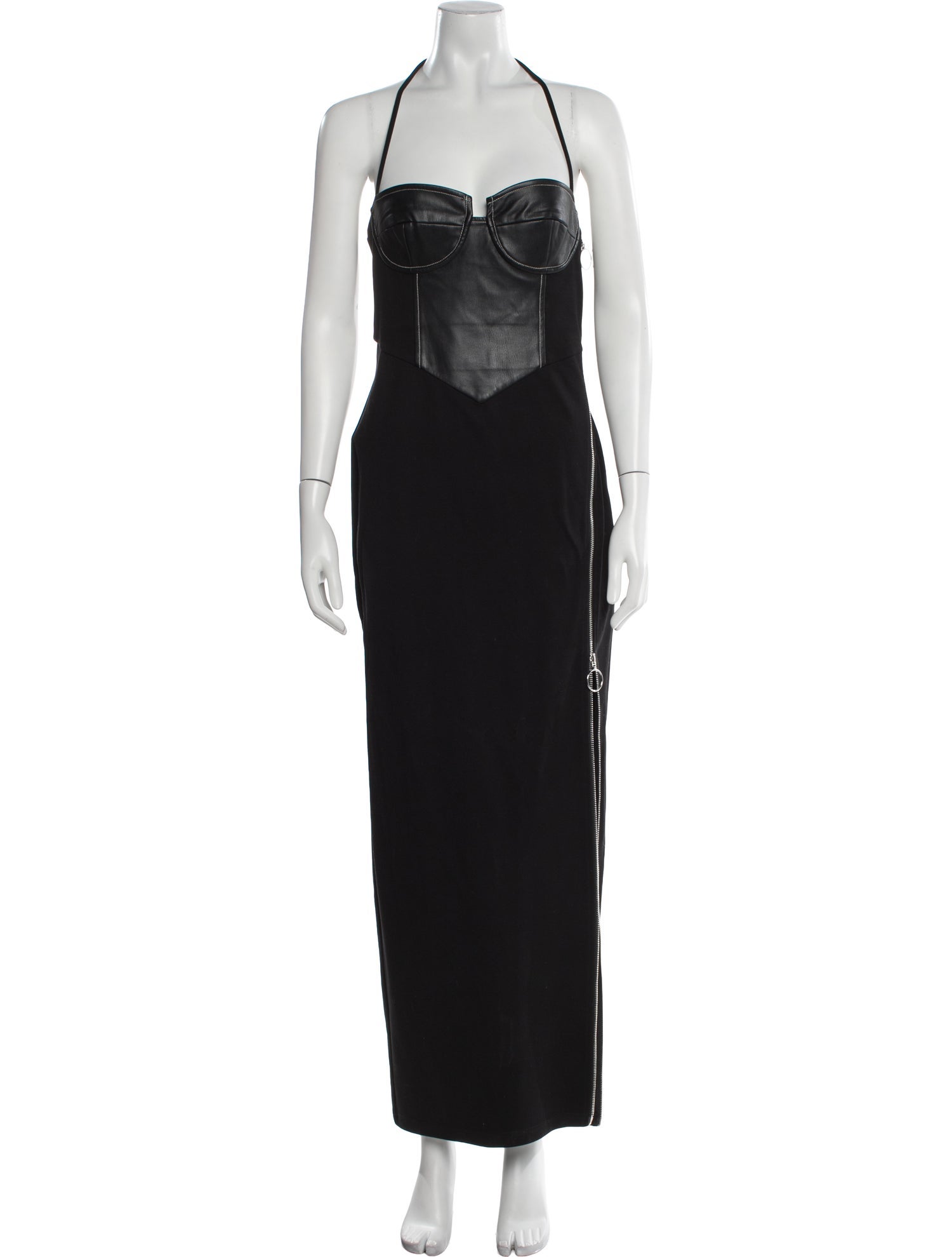 Staud Halterneck Long Dress