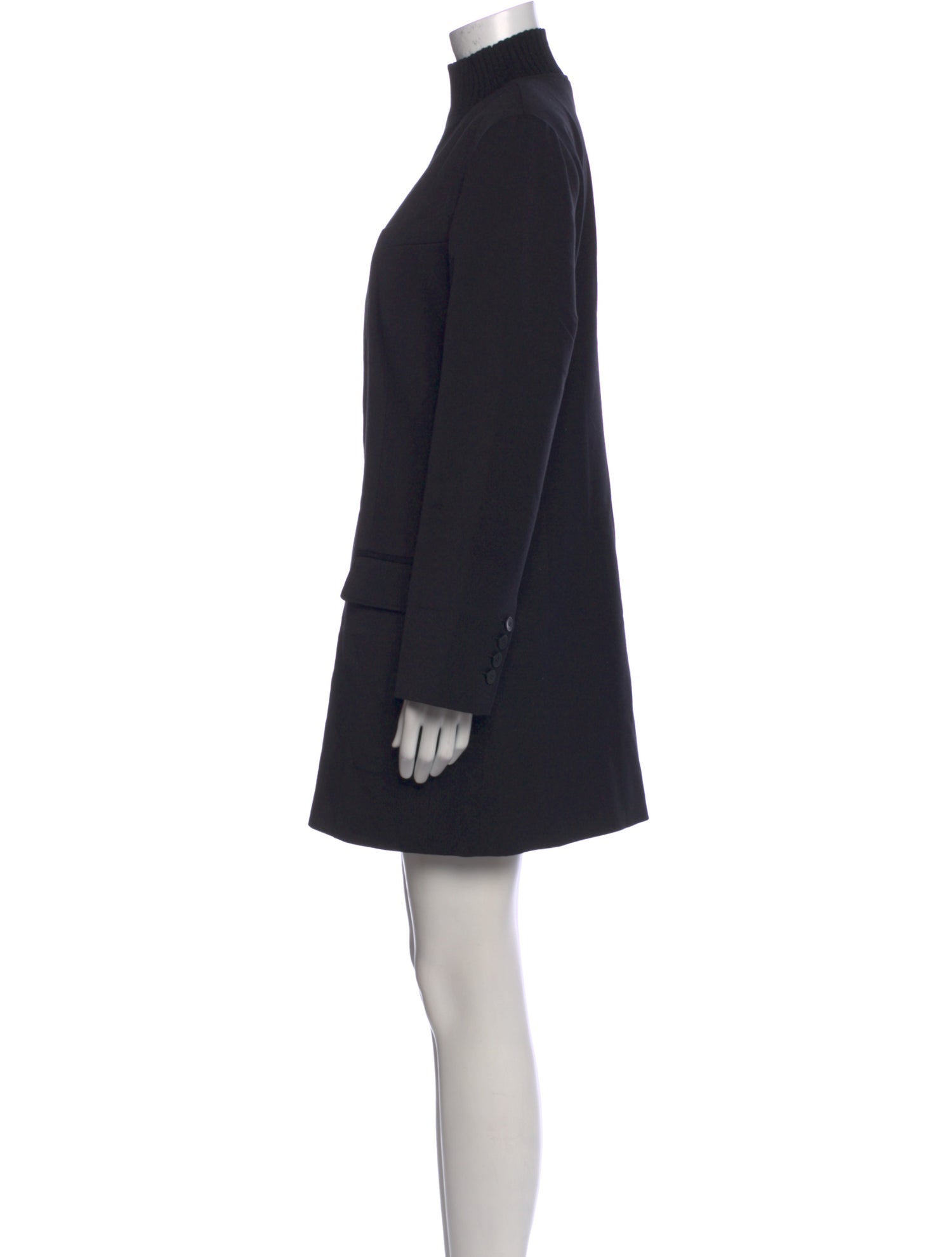 Staud Turtleneck Mini Dress