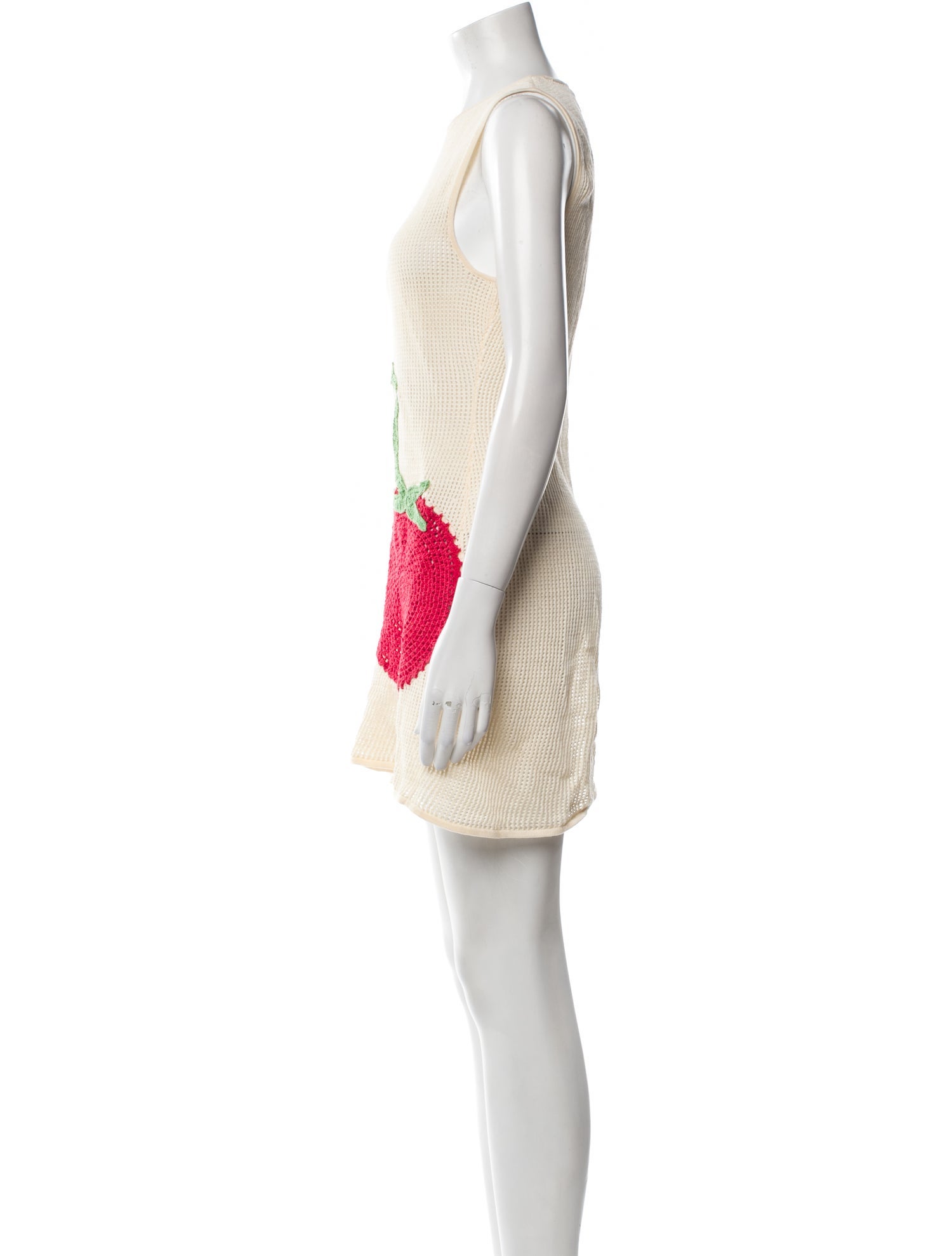 Staud Crew Neck Mini Dress