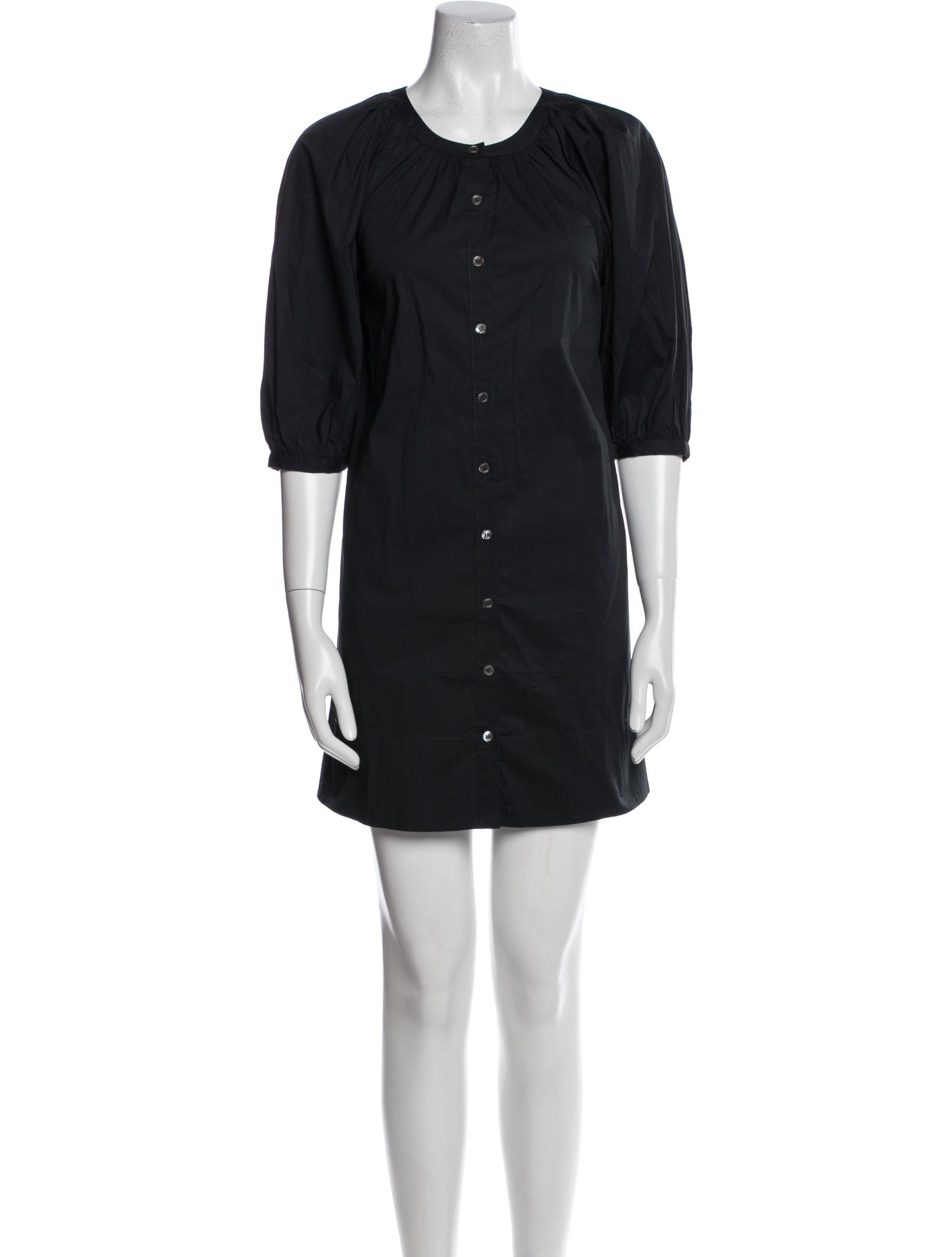 Staud Crew Neck Mini Dress