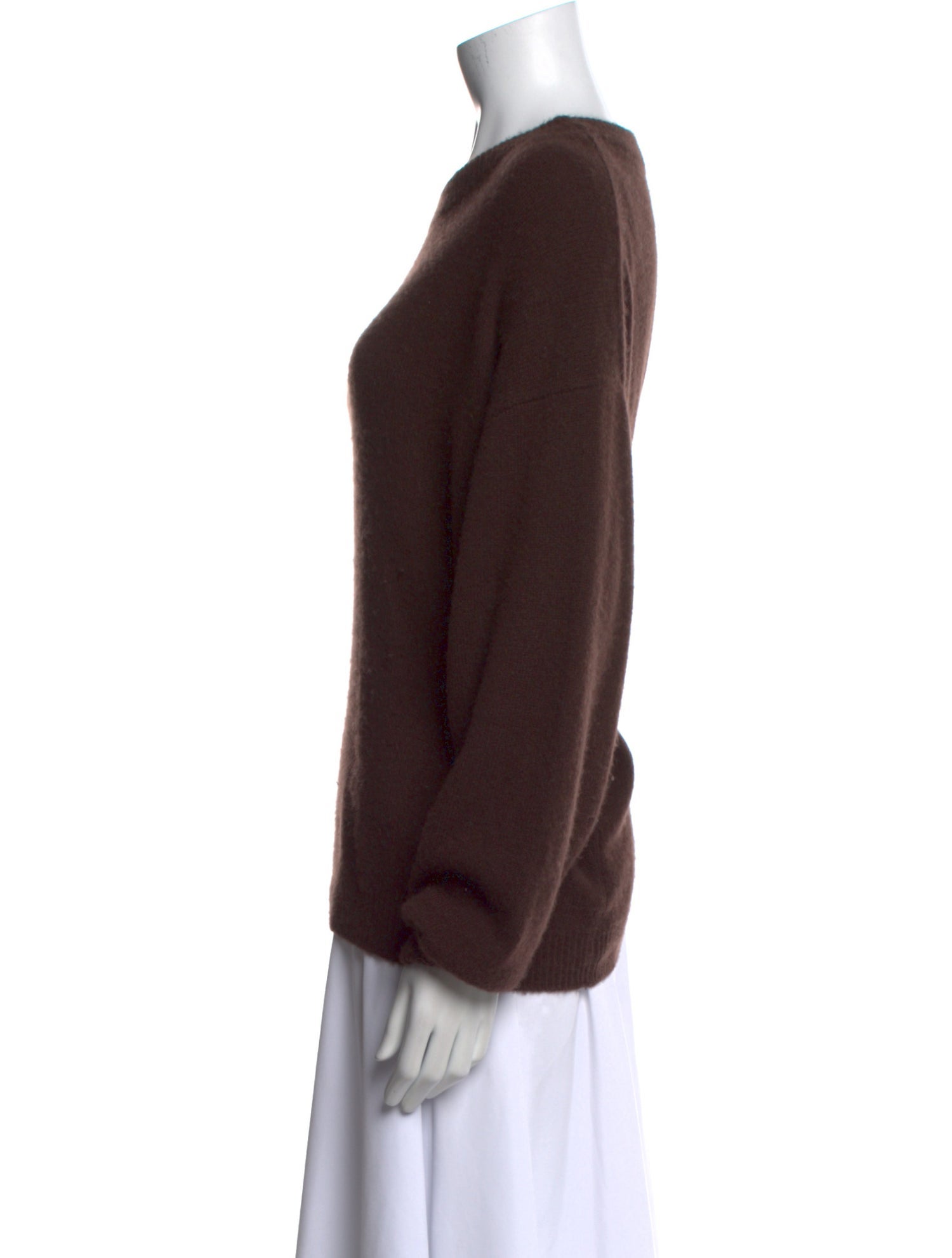 Staud Cashmere Scoop Neck Sweater