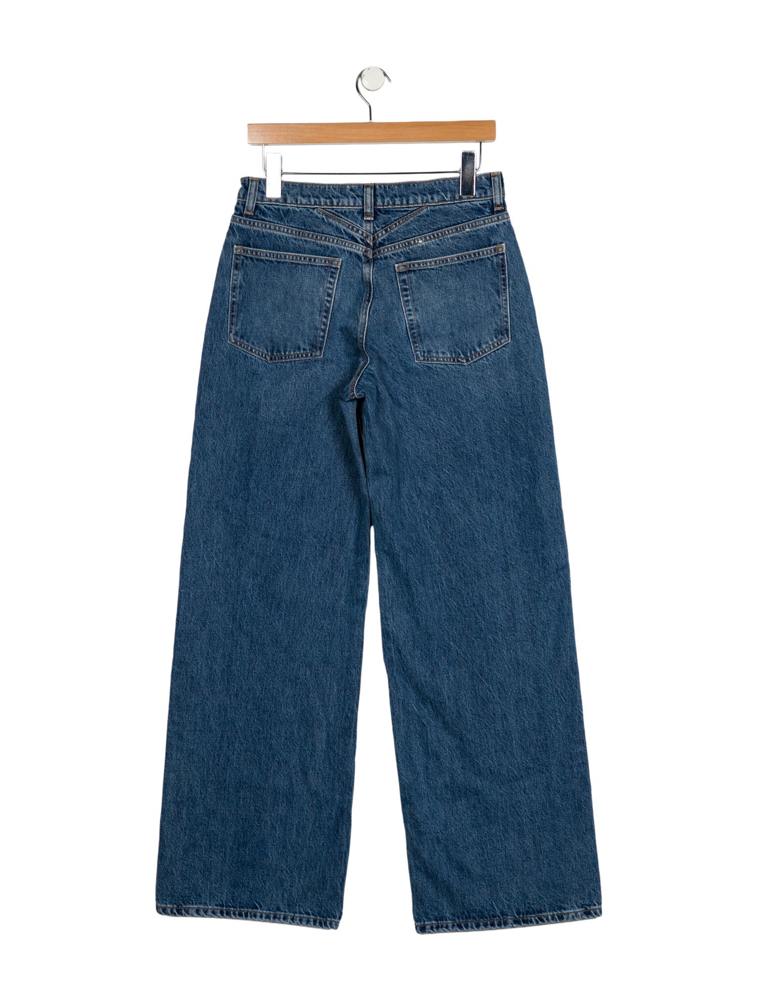 Staud Mid-Rise Wide Leg Jeans w/ Tags