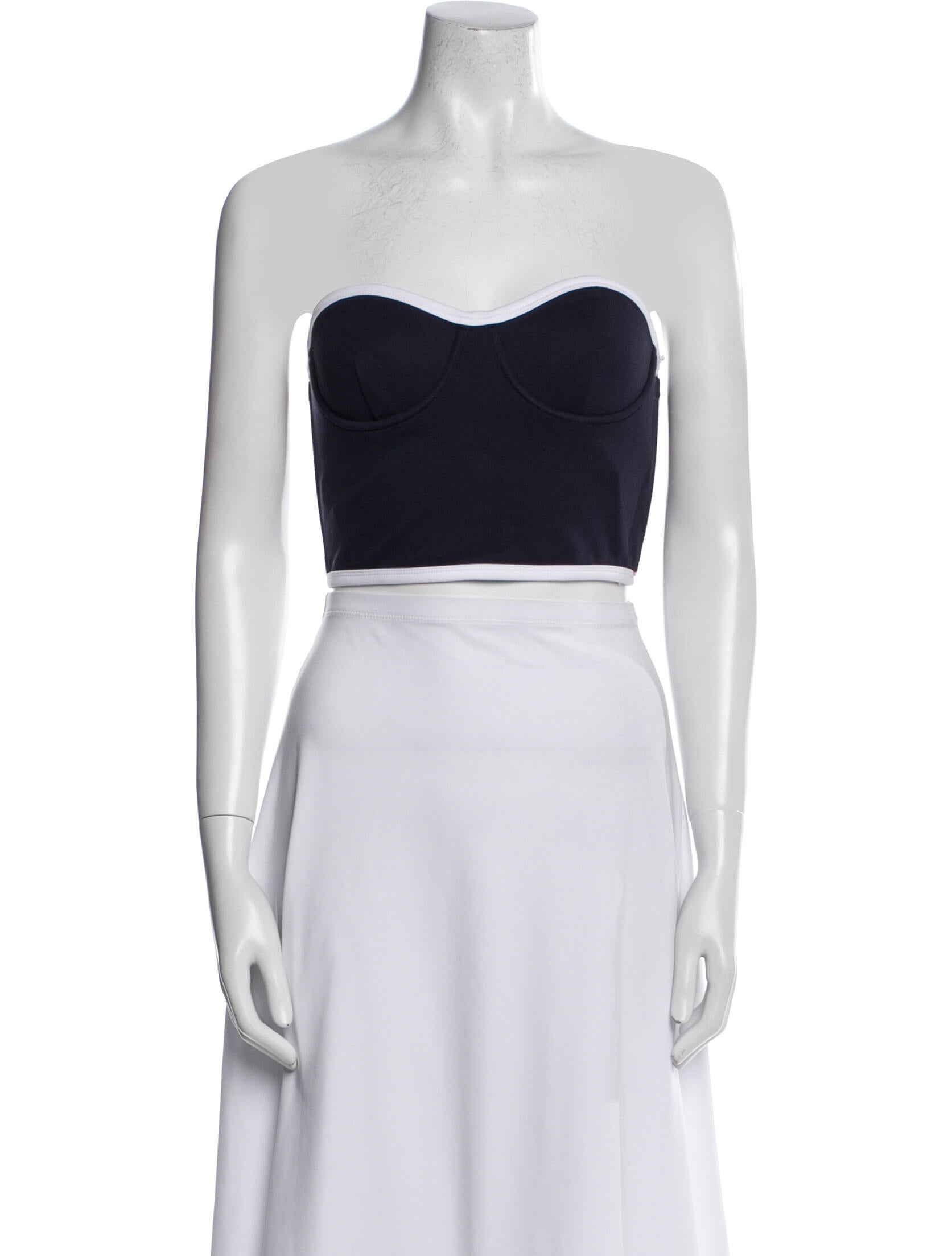 Staud Strapless Crop Top w/ Tags