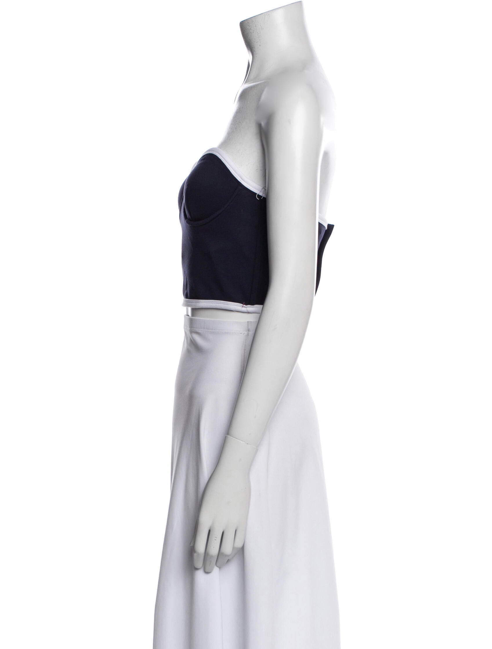 Staud Strapless Crop Top w/ Tags